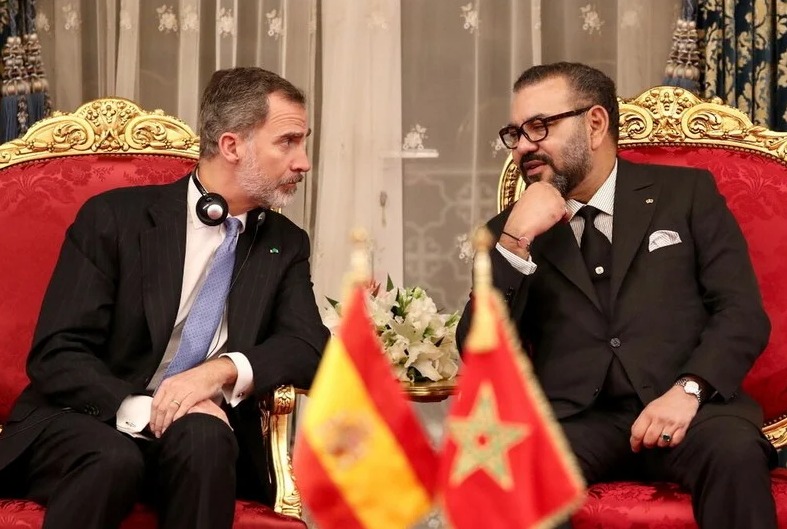 الملك يهنئ عاهلي إسبانيا لمناسبة العيد الوطني لبلدهما