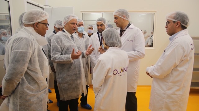 شركة " OLAND GROUP " تفتح أربع خطوط جديدة لإنتاج الجبن المذوب