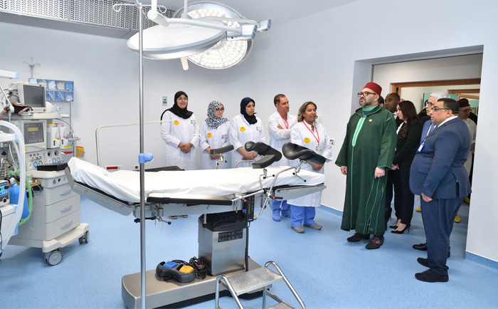 الملك يدشن مركزا طبيا للقرب بالمدينة الجديدة الرحمة
