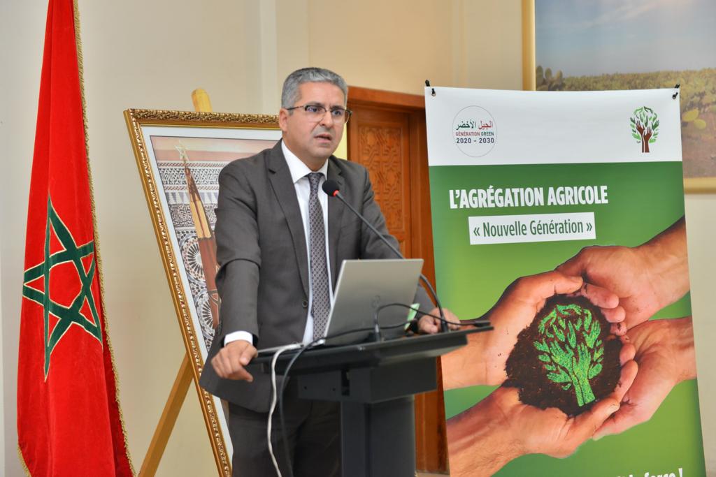 القافلة الوطنية حول التجميع الفلاحي تتوقف بمراكش