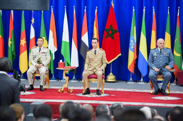 ولي العهد الأمير مولاي الحسن يترأس حفل تخرج فوجين بالكلية الملكية للدراسات العسكرية بالقنيطرة