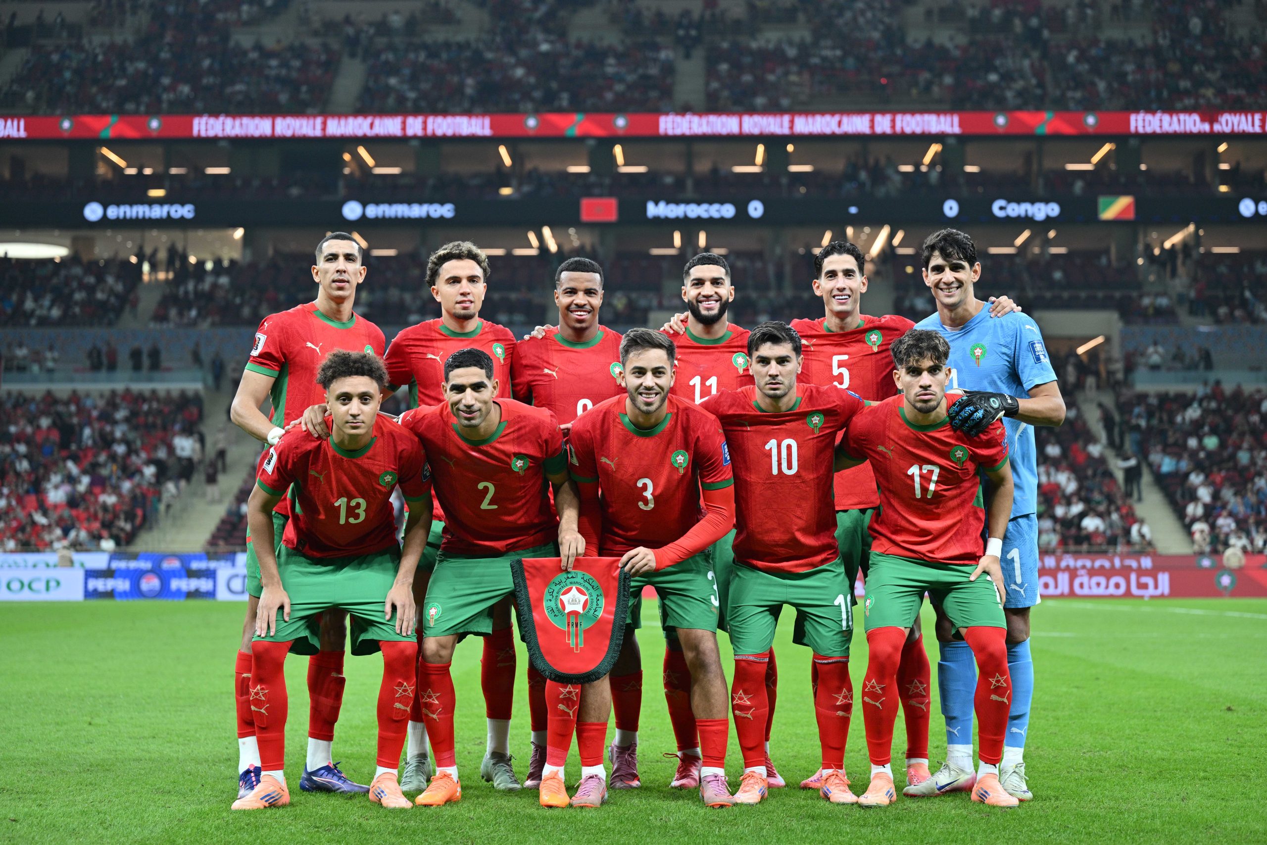 المنتخب الوطني يفوز على الكونغو وينفرد بالرقم القياسي في عدد الانتصارات المتتالية