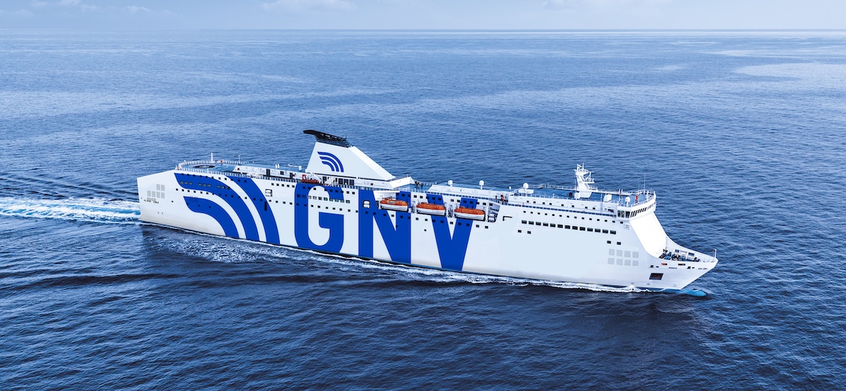 GNV تشغل أحدث سفنها العاملة بالغاز الطبيعي المسال على الخطوط المغربية