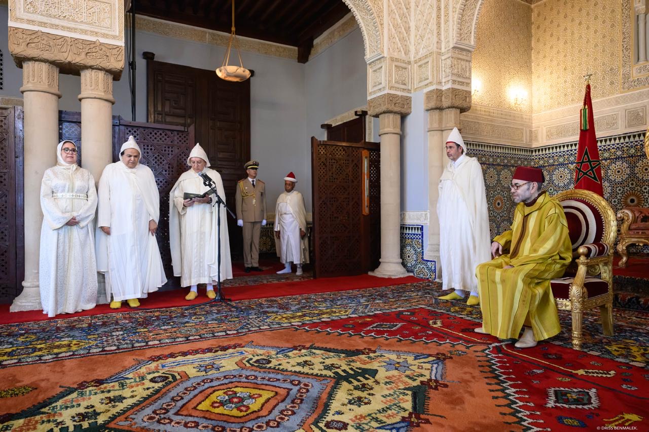الملك يستقبل الأعضاء الجدد المعينين بالمجلس الأعلى للسلطة القضائية