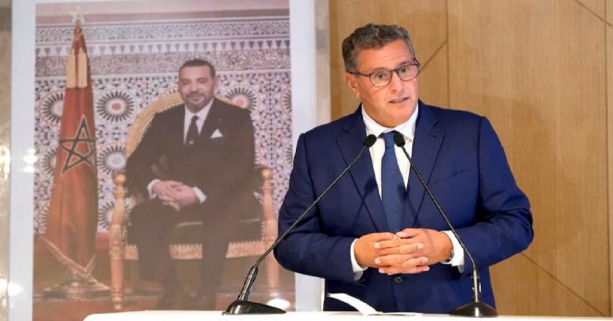 أخنوش ممثلا للملك في جنازة رئيس الوزراء الياباني السابق