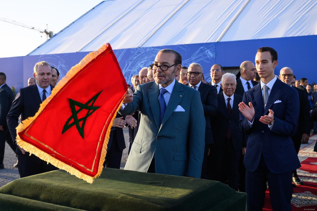 الملك يترأس إطلاق أشغال إنجاز المركب الصناعي لمحركات الطائرات التابع لمجموعة "سافران"