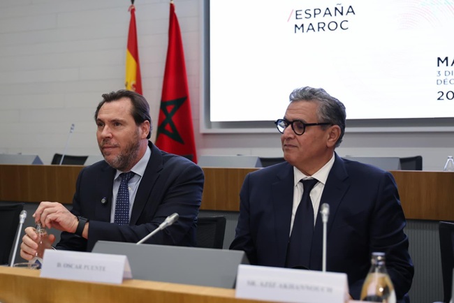 وزير النقل الإسباني يبرز البعد الاستراتيجي للشراكة مع المغرب