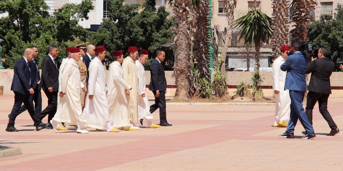 تشييع جثمان نجلة محمد بن عبد الكريم الخطابي بحضور الأمير مولاي رشيد