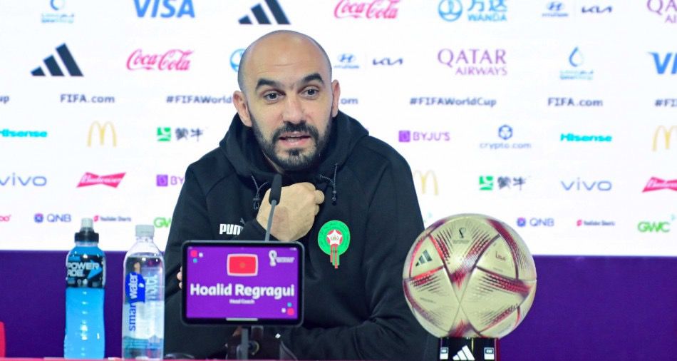 الركراكي: الأسود تنتظرهم أصعب مواجهة أمام بطل العالم