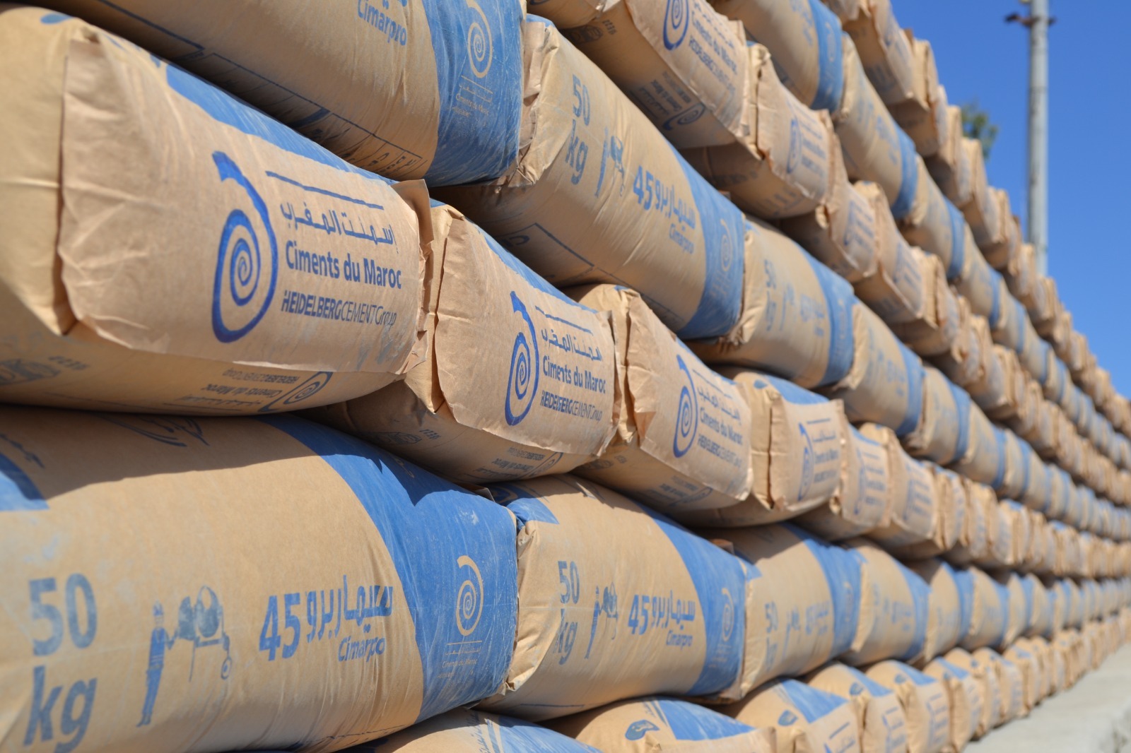 مبيعات الإسمنت في نونبر تبلغ أزيد من 13,71 مليون طن