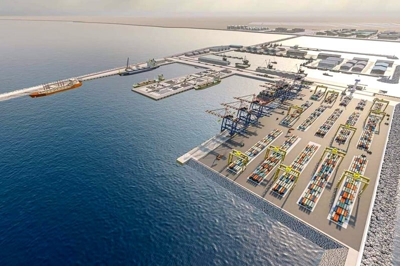 شركة "SGTM" تعلن بلوغ 50% من إنجاز ميناء الداخلة الأطلسي