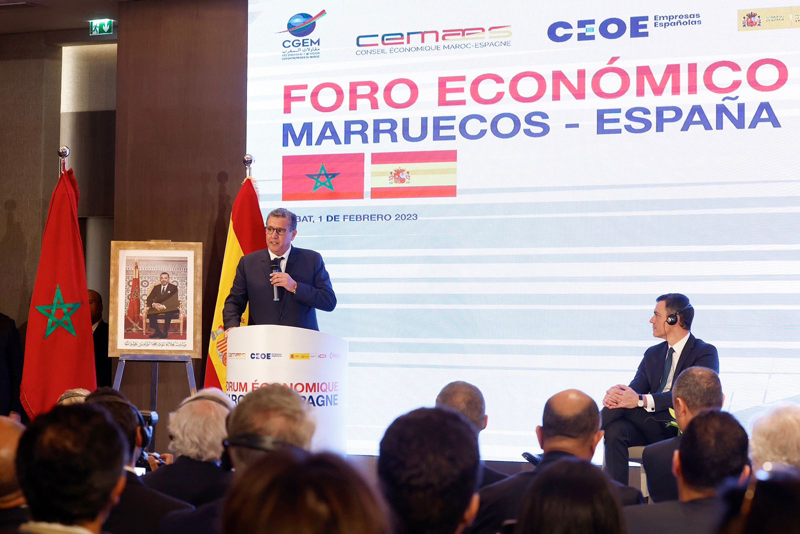 أخنوش: إسبانيا أول شريك تجاري للمغرب وبلادنا الوجهة الأولى لصادراتها في إفريقا
