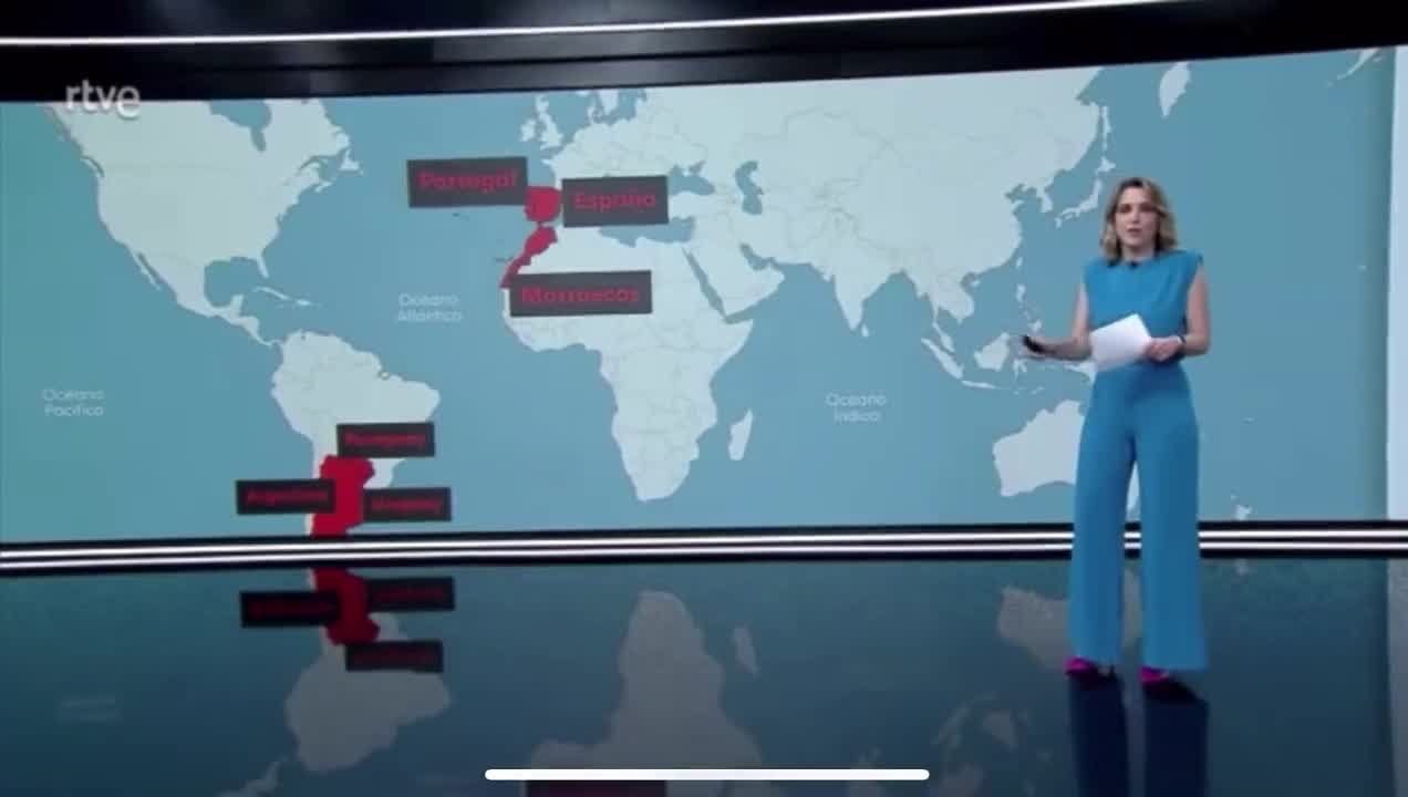 الصحراء المغربية.. القناة الإسبانية العامة TVE تعرض الخريطة الكاملة للمملكة