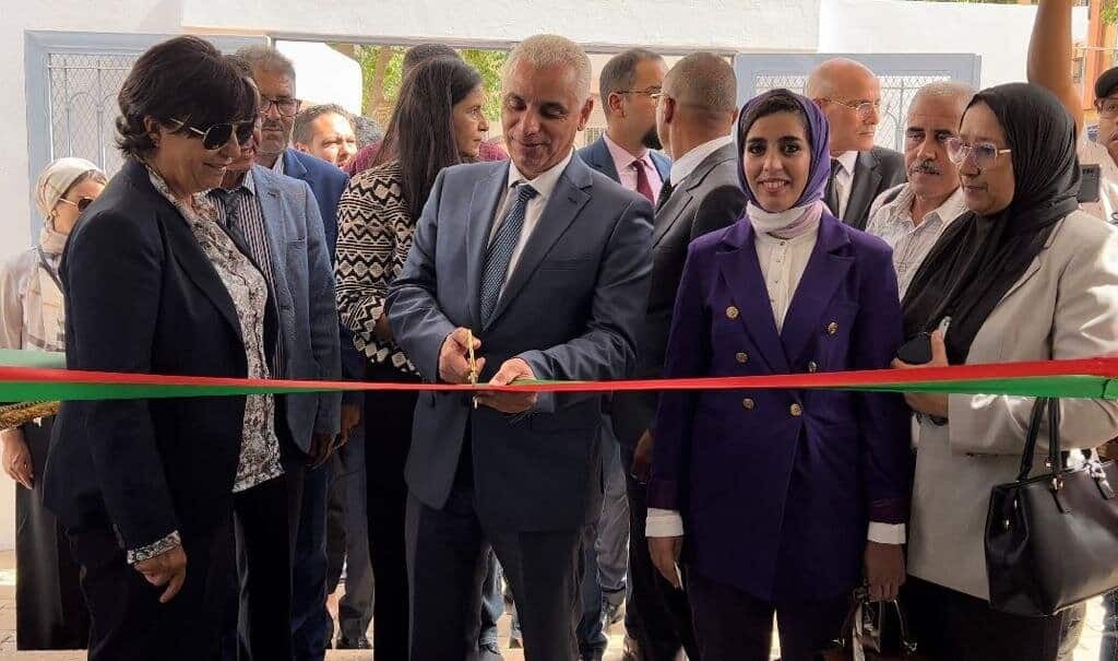 آيت الطالب يعطي انطلاقة خدمات المركز الصحي بين الويدان بالدار البيضاء