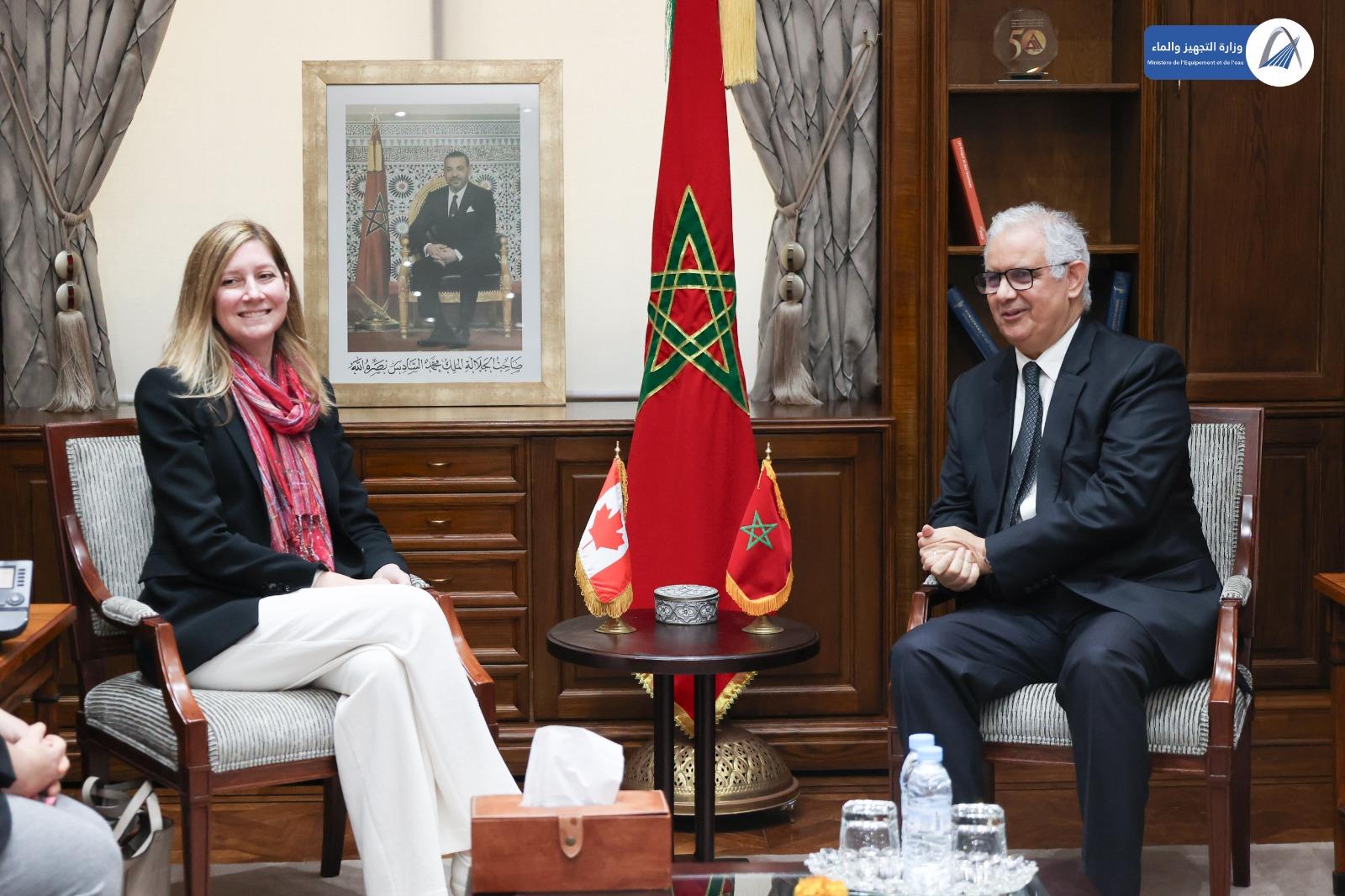 إمكانات تعاون كبيرة في قطاعي الماء والبيئة بين المغرب وكندا