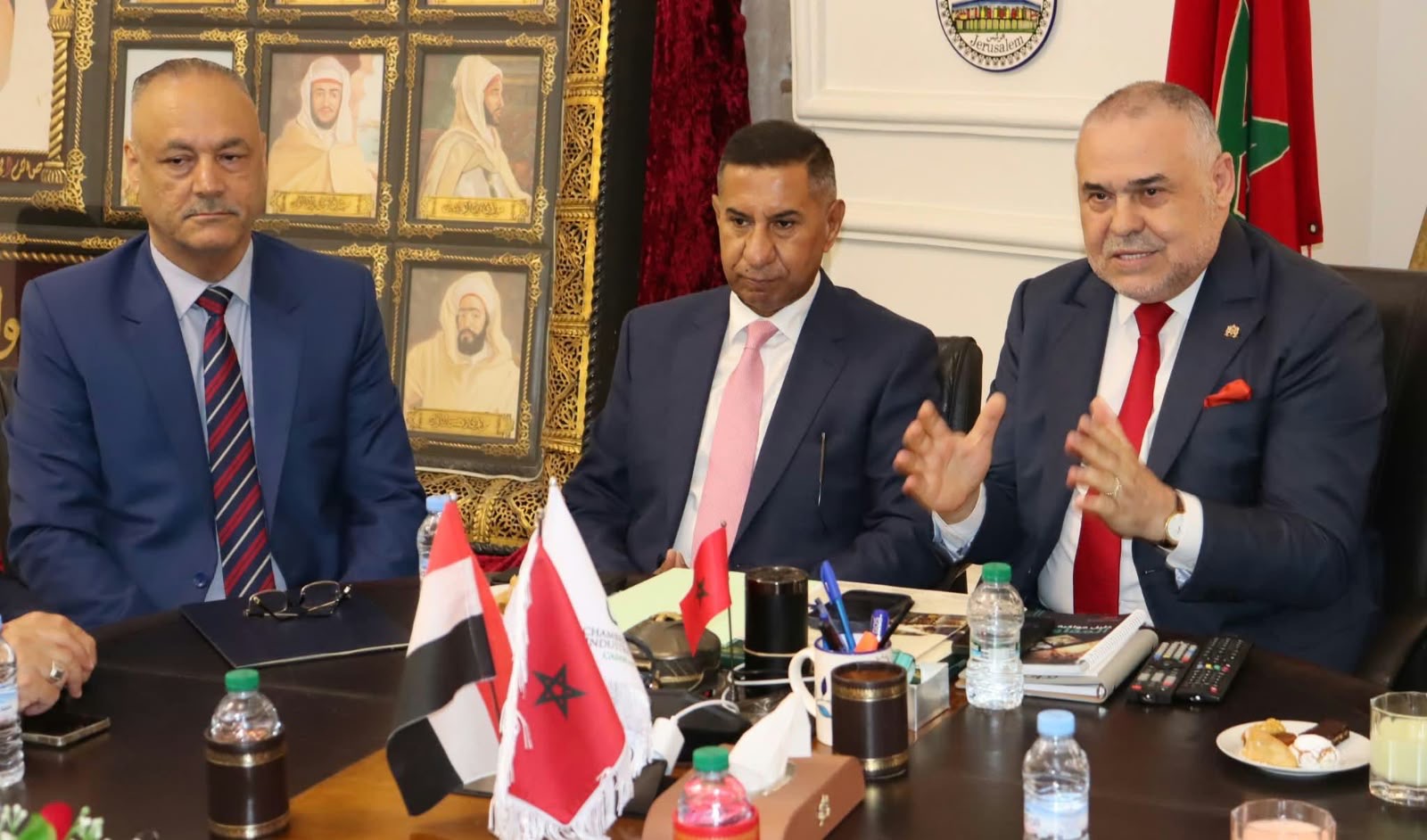 غرفة التجارة بالدارالبيضاء تبحث سبل الاستثمار مع العراق في أفق مونديال 2030